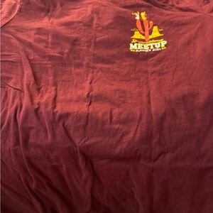 🎊 4/$20 Maroon Meetup Summer Shirt